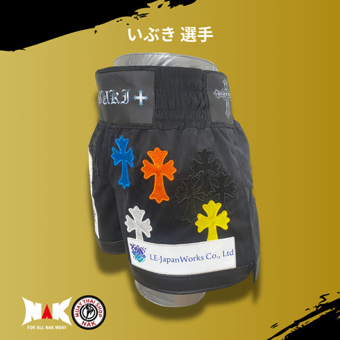 いぶき選手 フルオーダーキックパンツ(裾切り替え / 深めスリット仕様)