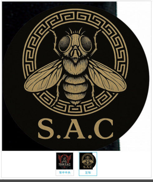 TEAM S.A.C KICK BOXING GYM オーダーTシャツ(フルカラープリント2箇所)6着