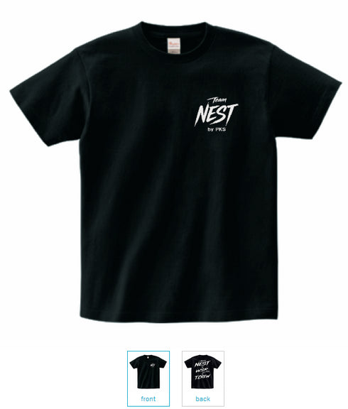 格闘技ジム用オリジナルTシャツ teamNESTオーダー