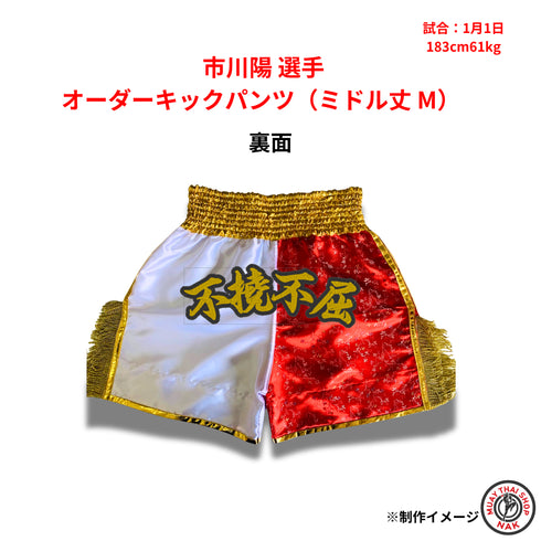 市川陽選手 オーダーキックパンツ(ミドル丈 M)