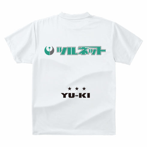 STRIHEs GYM スポンサーTシャツ 背面デザイン 全体ビュー