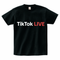 配信事務所LIVE ONE公式オリジナルTシャツ 正面デザイン