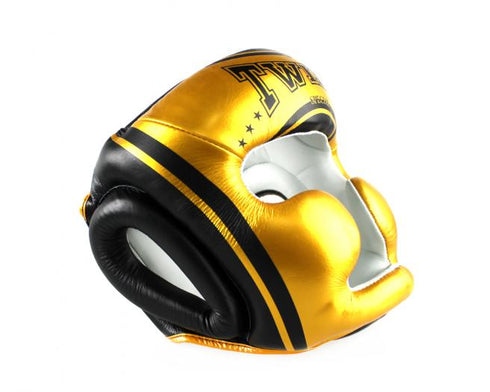 高品質本革製ヘッドギア|Twins Special製 衝撃吸収性と快適性を両立