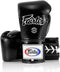 Fairtex プロコンペティショングローブ(Lace UP 紐式)ブラック 試合用
