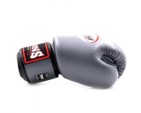 BGVL3 ボクシンググローブ グレー | 本革製で耐久性とフィット感抜群