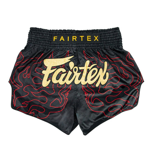 Fairtex キックパンツ BS1920 ラヴァ、ムエタイ&キックパンツ、マイクロサテン素材