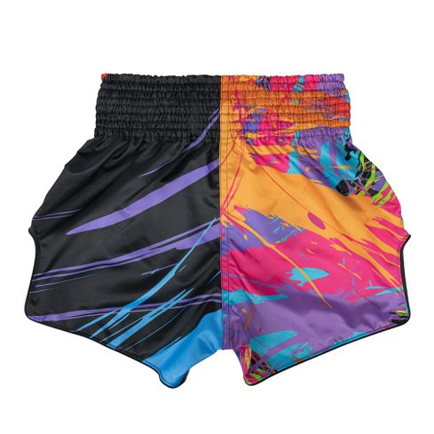 Fairtex BS1934ムエタイ&キックパンツ、ジップロックパッケージとハンガー付属