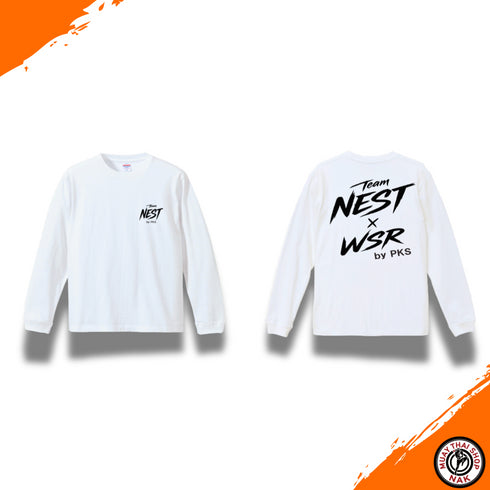 オーダーロングTシャツ ホワイト M・L・XLサイズ チームウェア対応