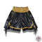 オーダーキックパンツ ミドル丈 ブラックゴールド ブラックフリンジ付き