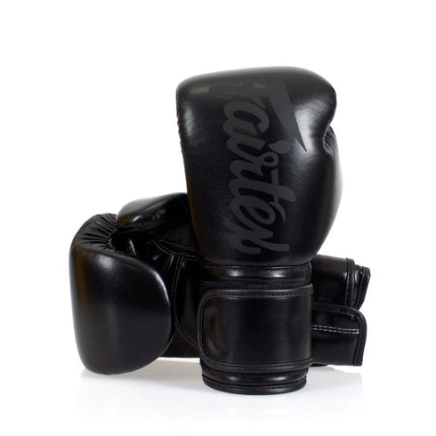 Fairtex BGV14 スーパーブラック ボクシンググローブ