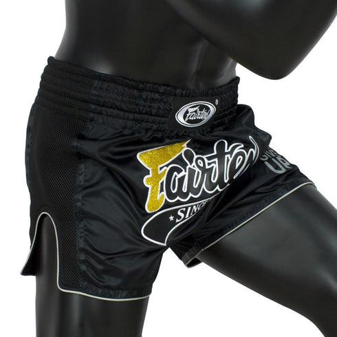 Fairtex キックパンツ BS1708、耐久性のあるデザイン、トレーニング用