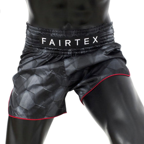 Fairtex BS1901パンツ、マイクロサテン素材、耐久性と高級感を備えたデザイン
