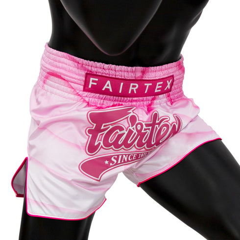 Fairtex BS1914ムエタイ&キックパンツ、ジップロックパッケージとハンガー付属