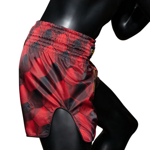 Fairtex BS1919ムエタイ&キックパンツ、ジップロックパッケージとハンガー付属