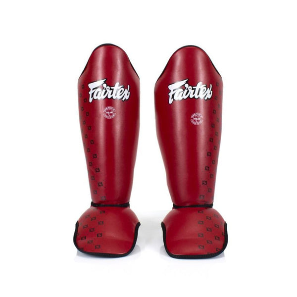 Fairtex レガース SP5 レッド ムエタイ・キックボクシング用