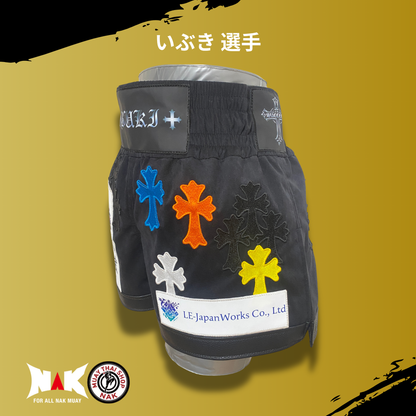 いぶき選手 フルオーダーキックパンツ（裾切り替え / 深めスリット仕様）
