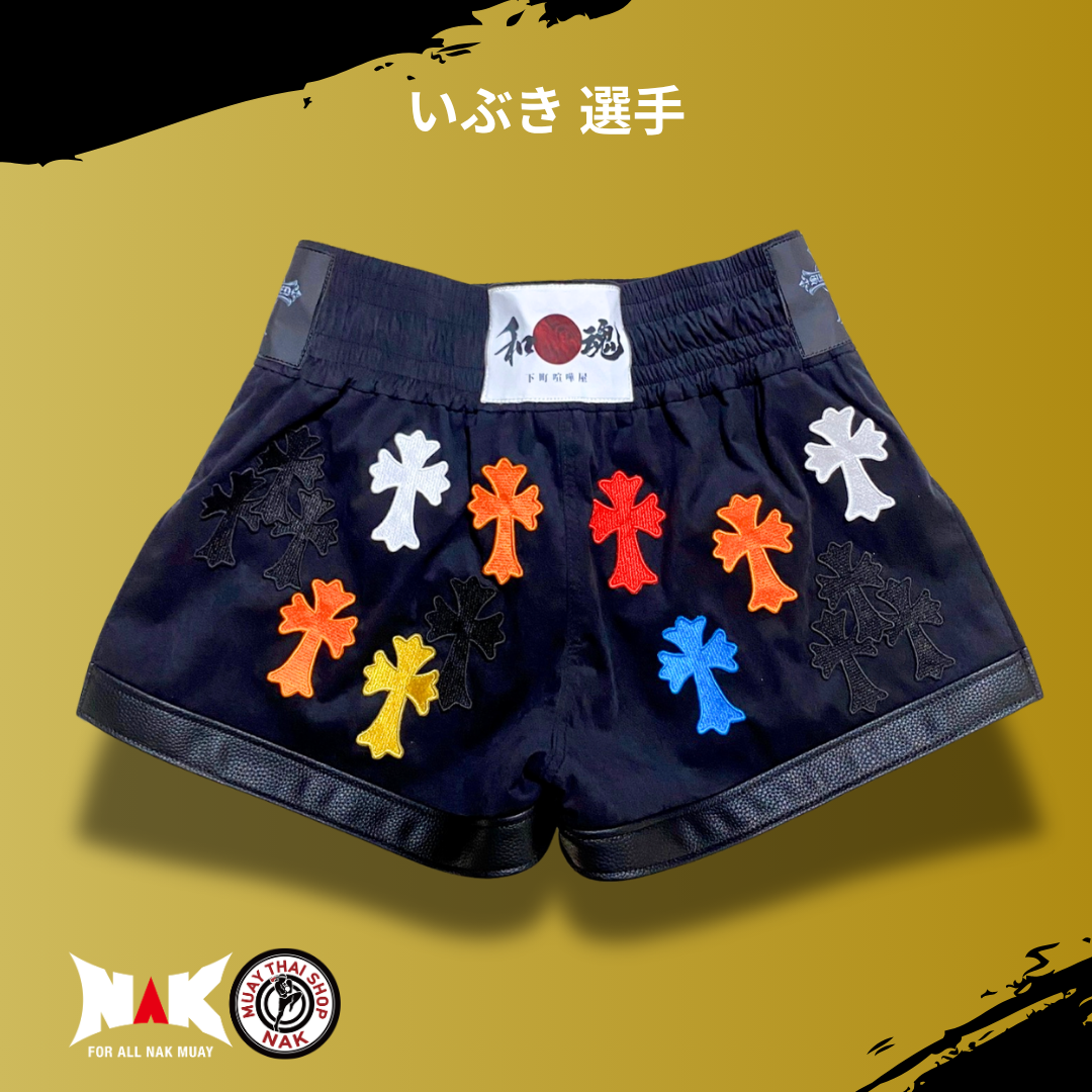 いぶき選手 フルオーダーキックパンツ（裾切り替え / 深めスリット仕様）