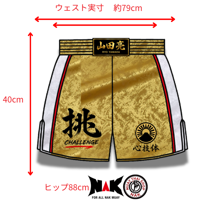 山田亮 選手 フルオーダーキックパンツ