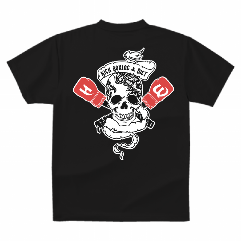 オーダーキックパンツ屋が制作する幹二選手オーダーTシャツ
