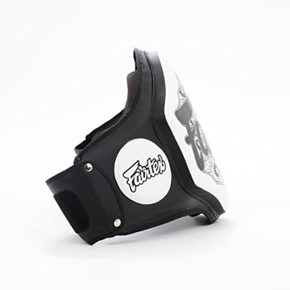 Fairtex BPV3ベリープロテクター、ムエタイ用、軽量で耐久性の高いマイクロファイバー素材

