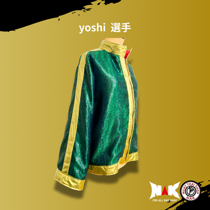 yoshi 選手 フルオーダーガウン（袖有・フード無）