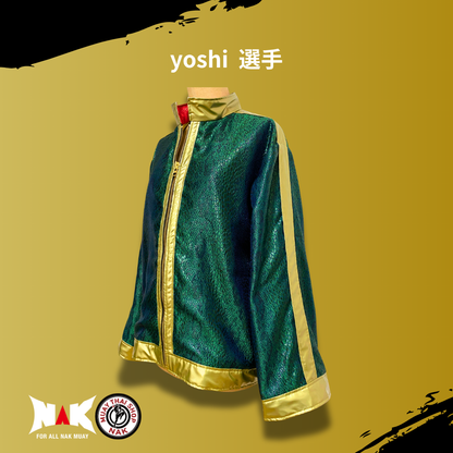 yoshi 選手 フルオーダーガウン（袖有・フード無）