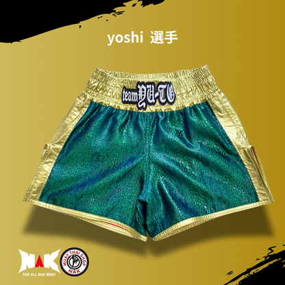 yoshi 選手 フルオーダーキックパンツ