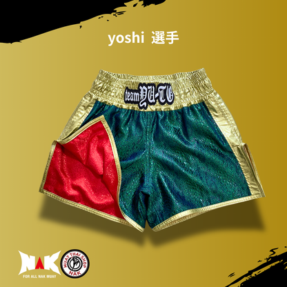 yoshi 選手 フルオーダーキックパンツ