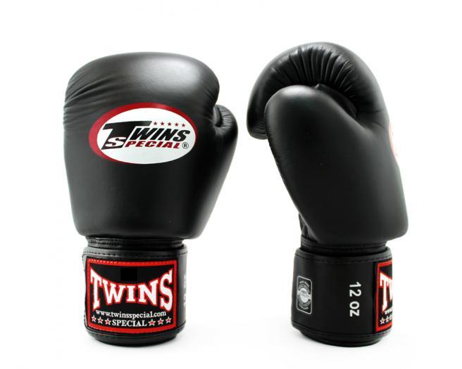 TWINS SPECIAL ボクシンググローブ BGVL-3 ブラック 8oz Twins Special 本革ボクシンググローブ BGVL3 Black | ムエタイ
