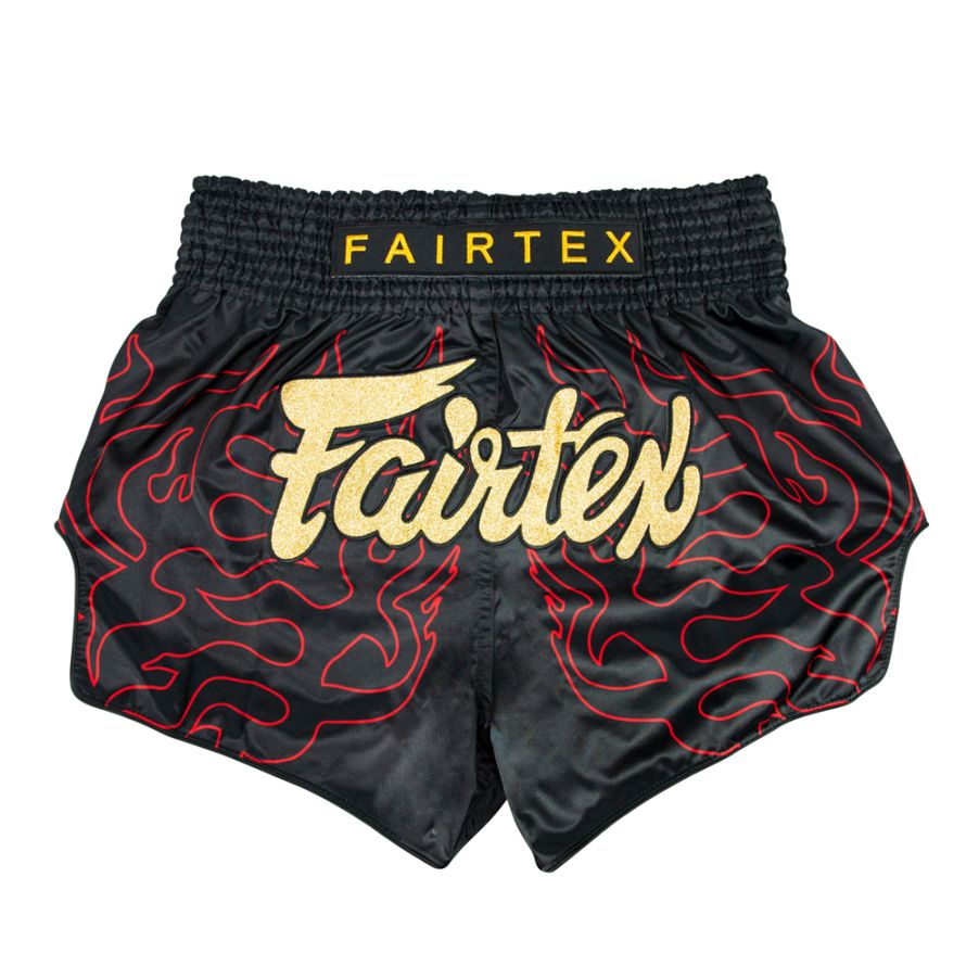 Fairtex キックパンツ BS1920 ラヴァ、ムエタイ＆キックパンツ、マイクロサテン素材
