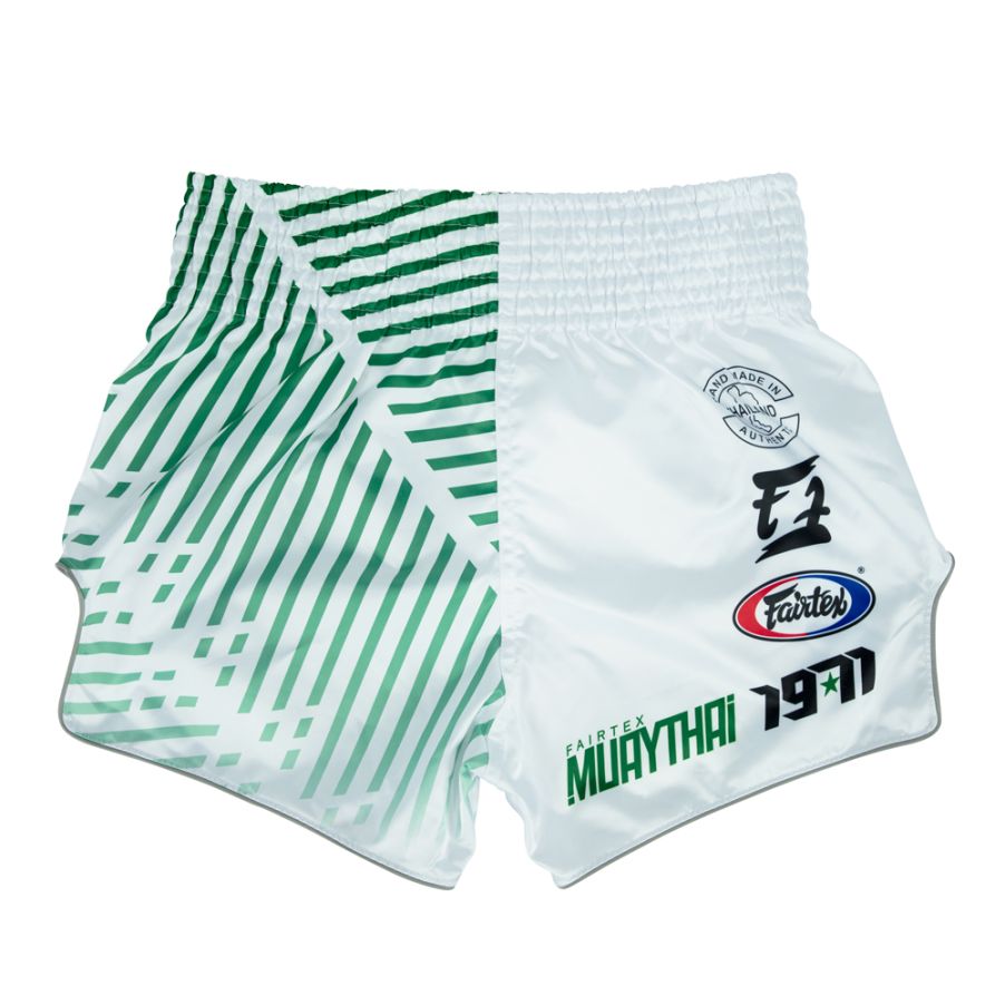 Fairtex キックパンツ BS1923 レーサーホワイト | ムエタイ＆キックパンツ