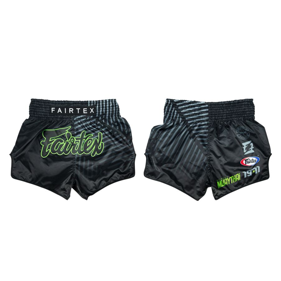 Fairtex キックパンツ BS1924 レーサーブラック | ムエタイ＆キックパンツ