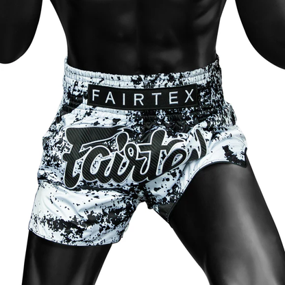 Fairtex BS1948パンツ、耐久性の高いマイクロサテン素材、柔軟性と快適さを提供
