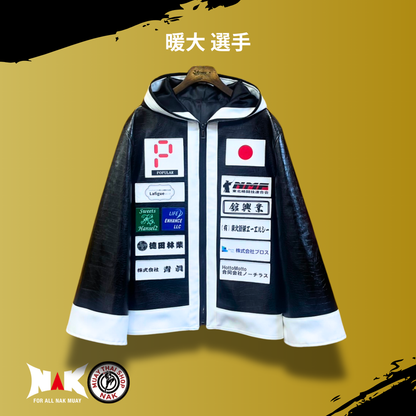 暖大選手 フルオーダーガウン（フード有・袖有・ショート丈）