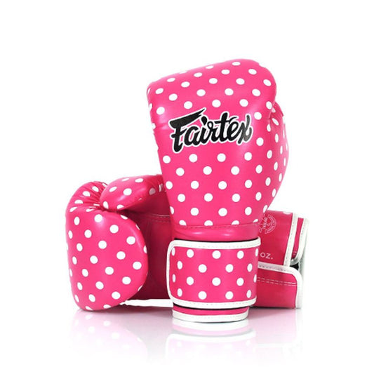 Fairtex BGV14P ポルカドット ボクシンググローブ
