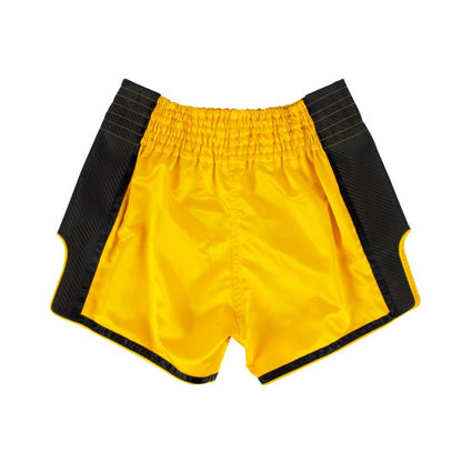 Fairtex キックパンツ、改良されたサテン生地、耐久性と形状保持力に優れたデザイン
