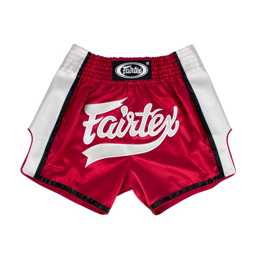 Fairtex キックパンツ BS1704、スリムカット、耐久性に優れたムエタイ用パンツ
