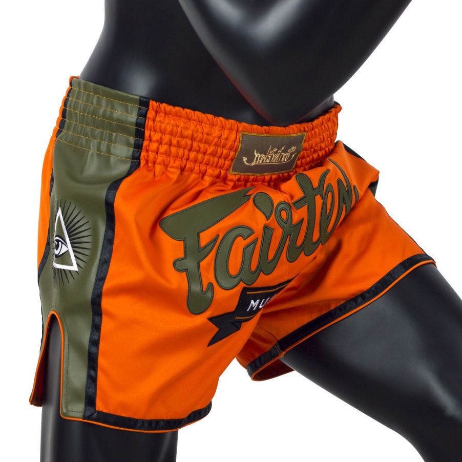 Fairtex キックパンツ BS1705、6本ゴムバンドで快適なフィット感
