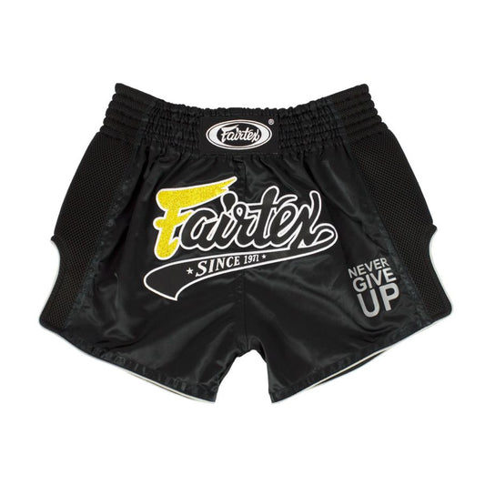 Fairtex キックパンツ BS1708、スリムカット、ムエタイ用、サテン生地
