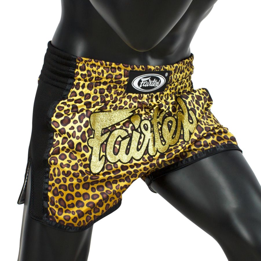 Fairtex キックパンツ BS1709、耐久性のあるデザイン、スタイリッシュな仕上がり
