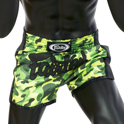 Fairtex BS1710パンツ、トレーニングや試合に最適、6本ゴムバンド
