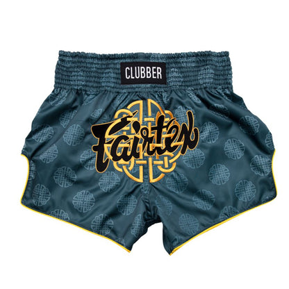 Fairtex キックパンツ BS1915 CLUBBER、ムエタイ＆キックパンツ、マイクロサテン素材
