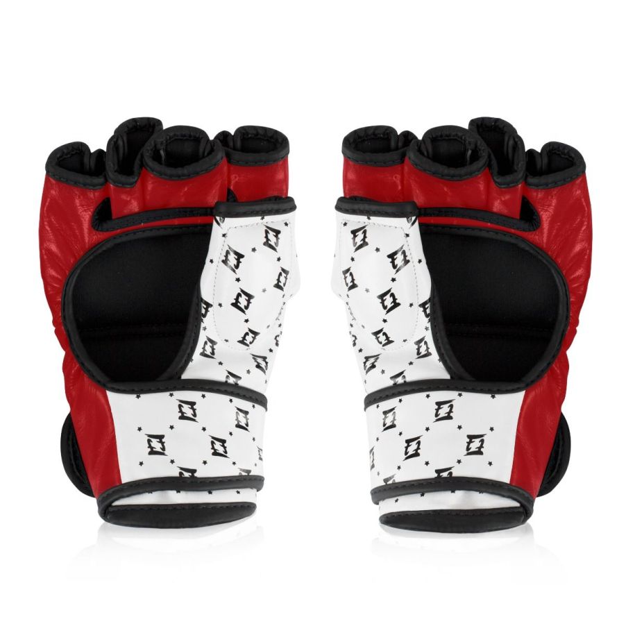 Fairtex オープンフィンガーグローブ FGV17 ホワイトレッド