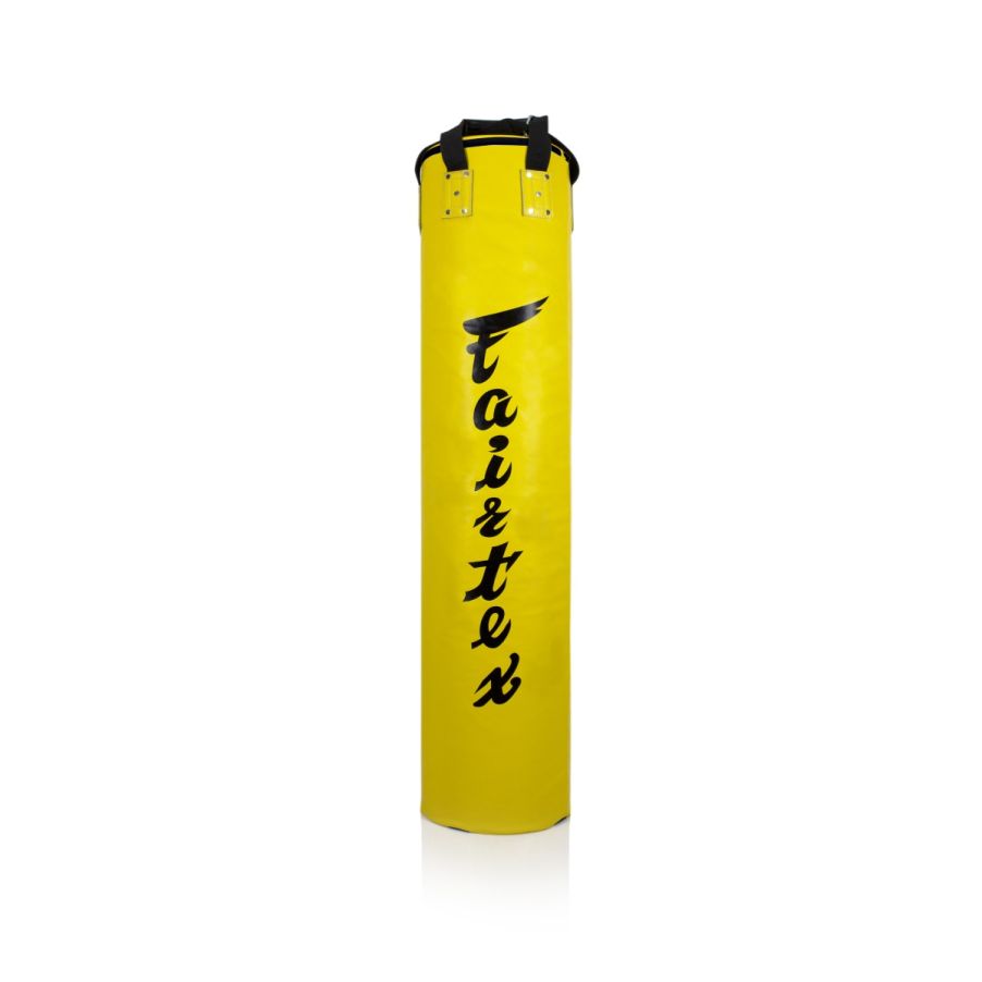 Fairtex HB6ムエタイサンドバッグ、180cmサイズ、中身なし、ファスナー付きで簡単に中身を入れられるデザイン
