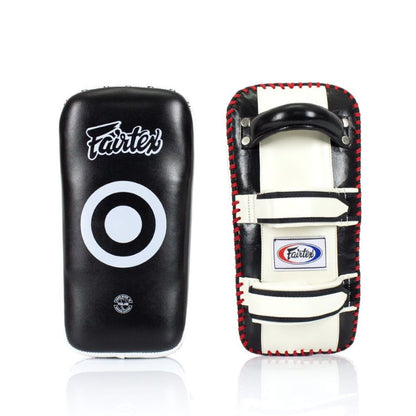 Fairtex カーブキックミット KPLC3 Lサイズ、本革製、耐久性と快適さ

