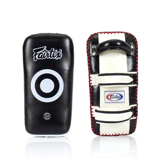 Fairtex カーブキックミット KPLC3 Lサイズ、本革製、耐久性と快適さ
