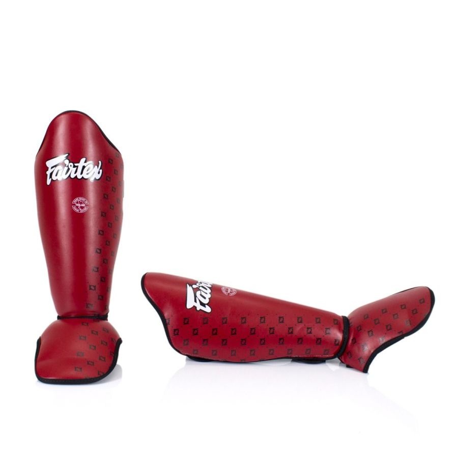 格闘技用レガース｜Fairtex SP5 レッド
