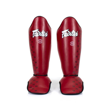Fairtex レガース SP5 レッド ムエタイ・キックボクシング用
