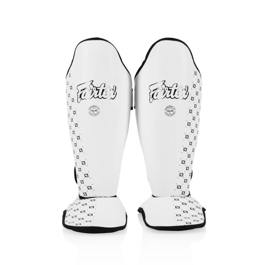Fairtex レガース SP5 ホワイト ムエタイ・キックボクシング用
