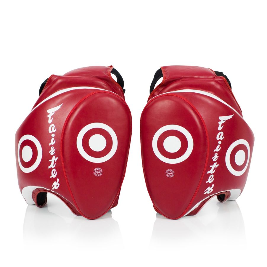 Fairtex TP3ローキックパッド、4つのターゲットポイント付き、ヘビーデューティーな耐久性
